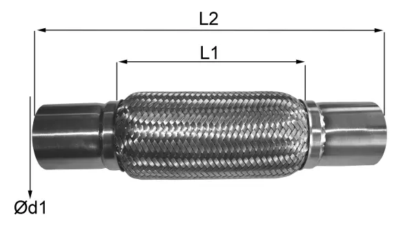 Flexible Pipe, exhaust system (06.31.48)