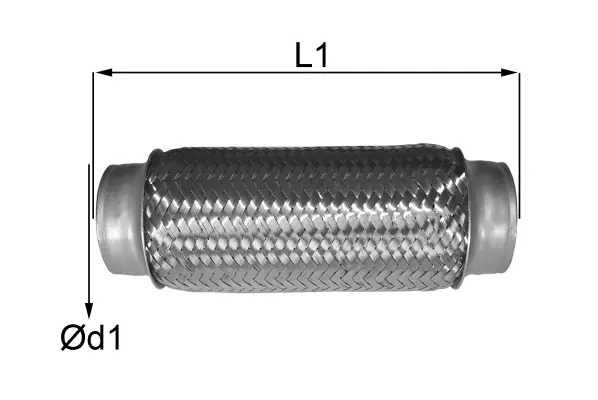Flexible Pipe, exhaust system (06.40.50)