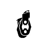 Mount, exhaust system (09.11.58)