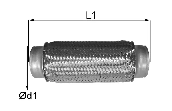 Flexible Pipe, exhaust system (06.41.60)