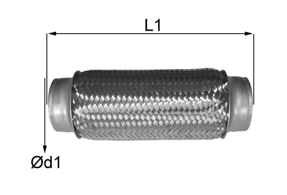 Flexible Pipe, exhaust system (06.30.42)