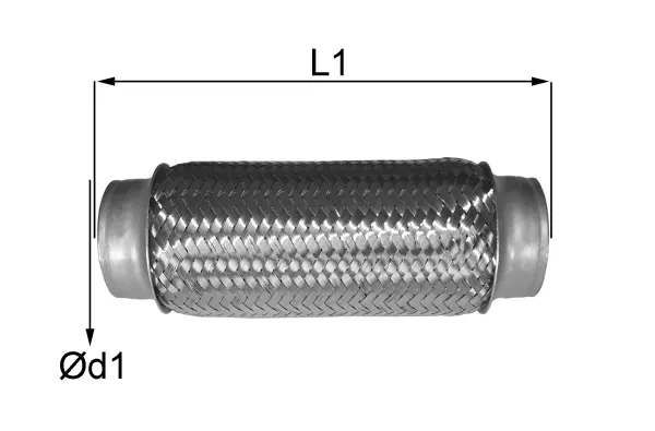 Flexible Pipe, exhaust system (06.45.45)