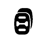 Mount, exhaust system (09.10.59)
