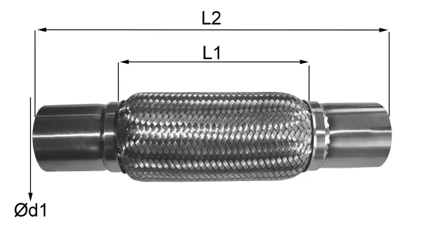 Flexible Pipe, exhaust system (06.32.45)
