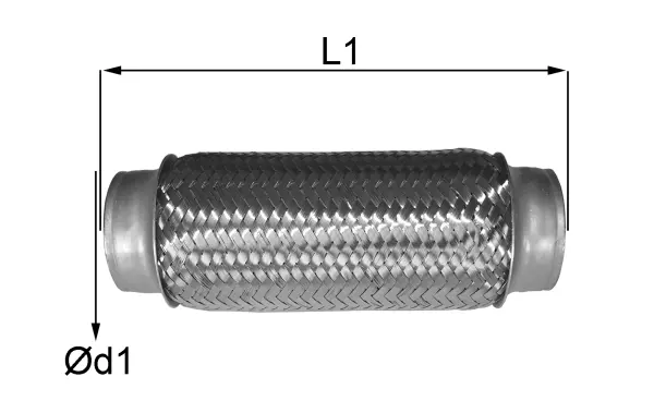 Flexible Pipe, exhaust system (06.30.52)