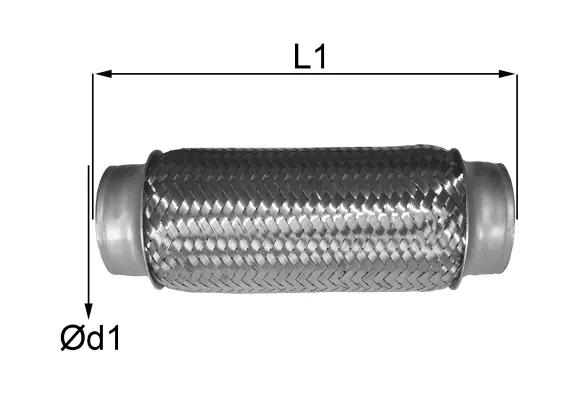 Flexible Pipe, exhaust system (06.40.52)