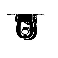 Mount, exhaust system (09.10.87)