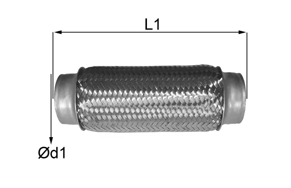 Flexible Pipe, exhaust system (06.30.50)