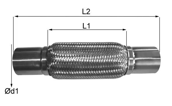 Flexible Pipe, exhaust system (06.41.52)