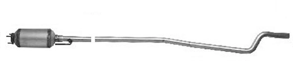 Soot/Particulate Filter, exhaust system (53.05.83)