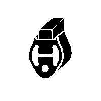 Mount, exhaust system (09.11.45)