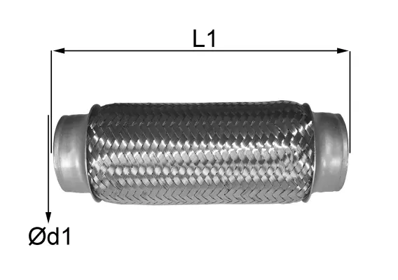 Flexible Pipe, exhaust system (06.40.45)