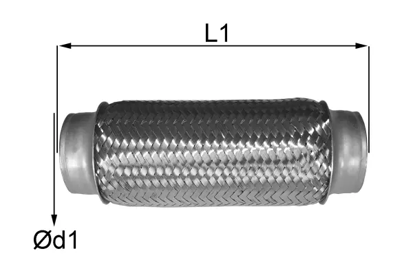 Flexible Pipe, exhaust system (06.30.70)