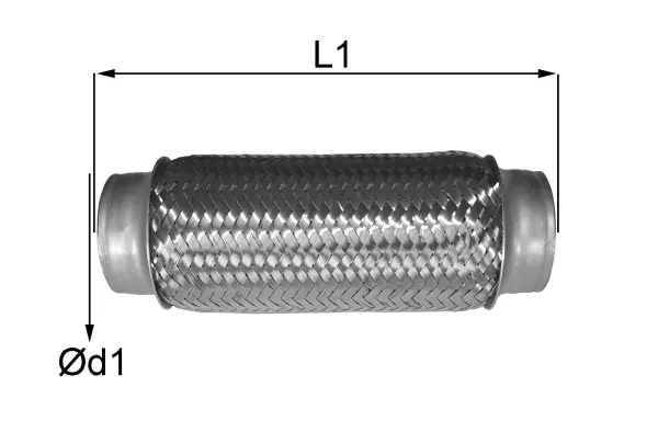 Flexible Pipe, exhaust system (06.70.60)