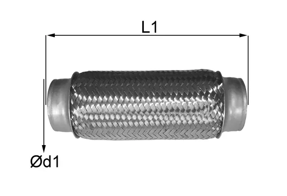 Flexible Pipe, exhaust system (06.30.45)