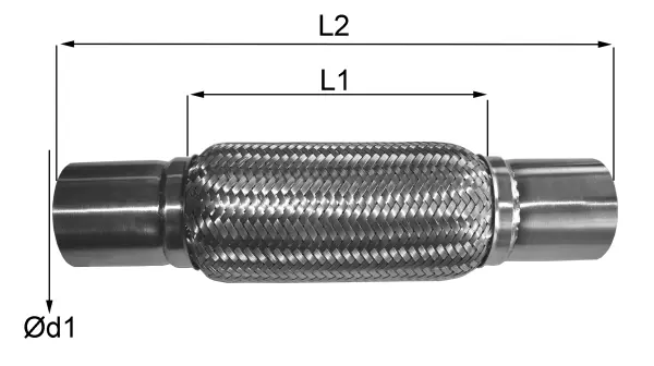 Flexible Pipe, exhaust system (06.63.50)