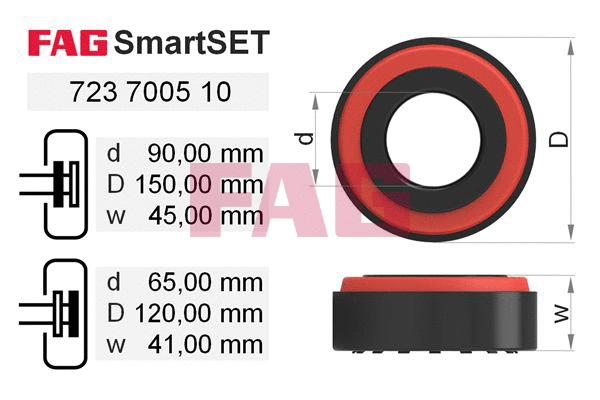 Wheel Bearing Kit (723 7005 10)