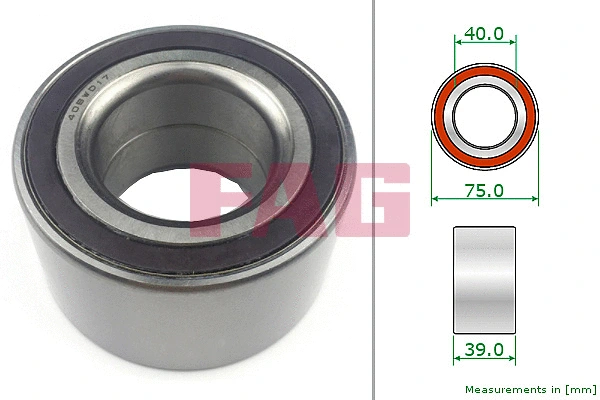 Wheel Bearing (713 1937 10)