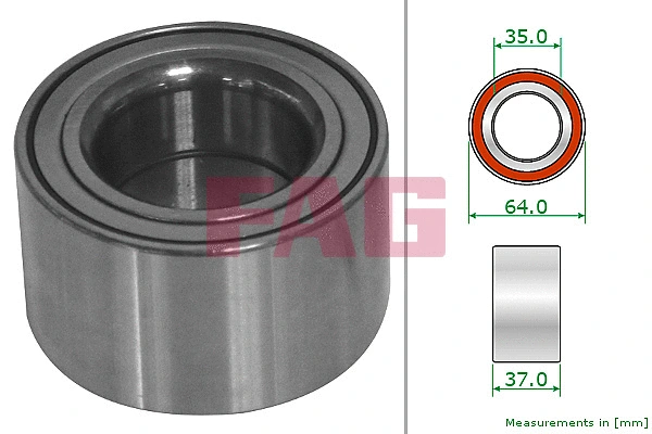 Wheel Bearing (713 2044 10)