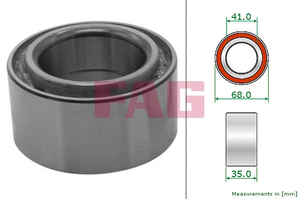 Wheel Bearing (713 2056 10)