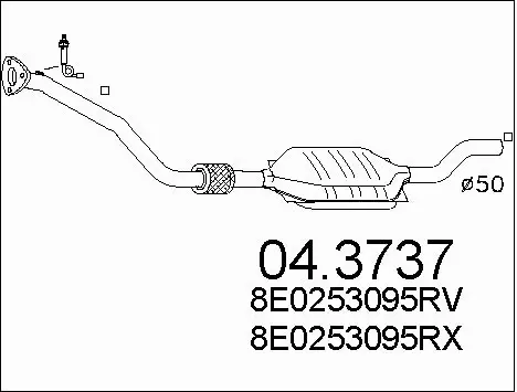 Catalytic Converter (04.3737)