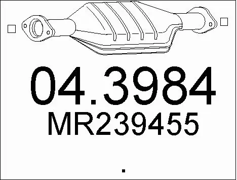 Catalytic Converter (04.3984)