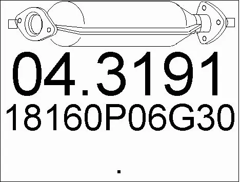 Catalytic Converter (04.3191)