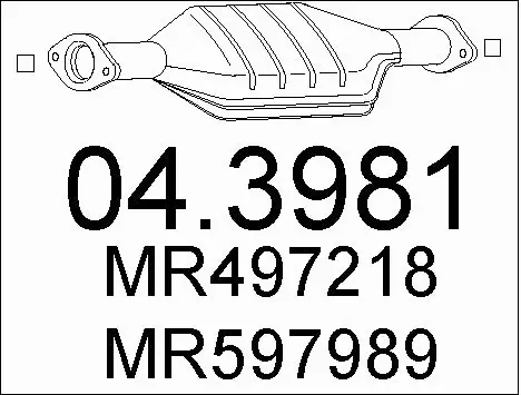 Catalytic Converter (04.3981)