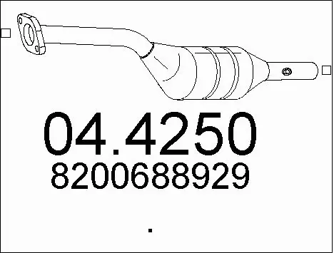 Catalytic Converter (04.4250)