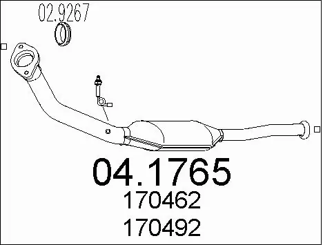 Catalytic Converter (04.1765)