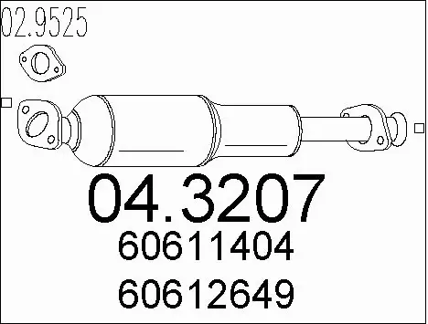 Catalytic Converter (04.3207)