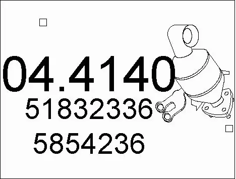Catalytic Converter (04.4140)