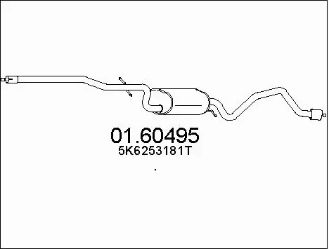 Rear Muffler (01.60495)
