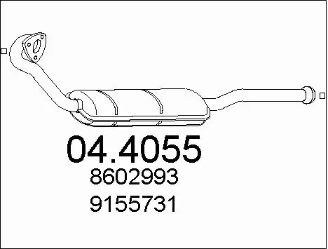 Catalytic Converter (04.4055)
