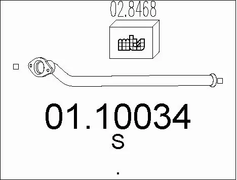 Exhaust Pipe (01.10034)