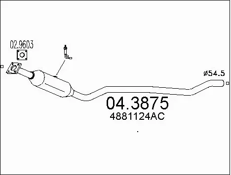 Catalytic Converter (04.3875)