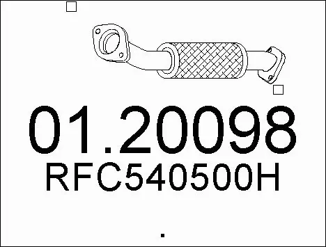 Exhaust Pipe (01.20098)