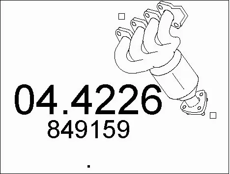 Catalytic Converter (04.4226)