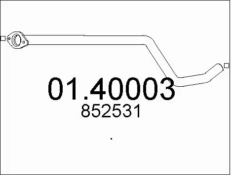 Exhaust Pipe (01.40003)