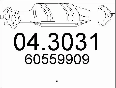 Catalytic Converter (04.3031)