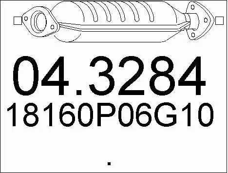 Catalytic Converter (04.3284)