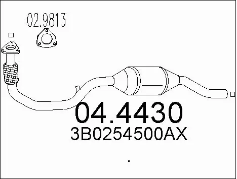 Catalytic Converter (04.4430)