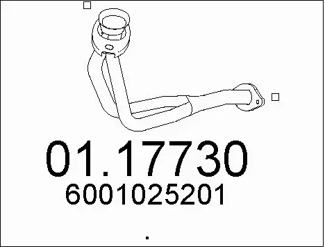 Exhaust Pipe (01.17730)