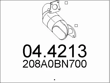 Catalytic Converter (04.4213)