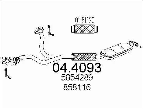 Catalytic Converter (04.4093)