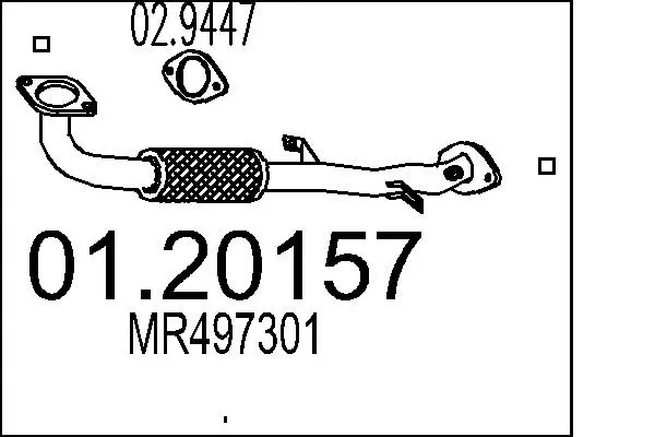 Exhaust Pipe (01.20157)