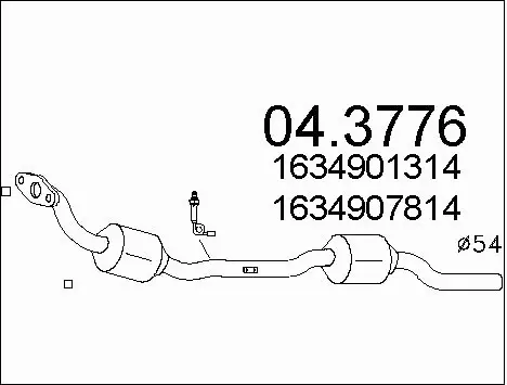 Catalytic Converter (04.3776)