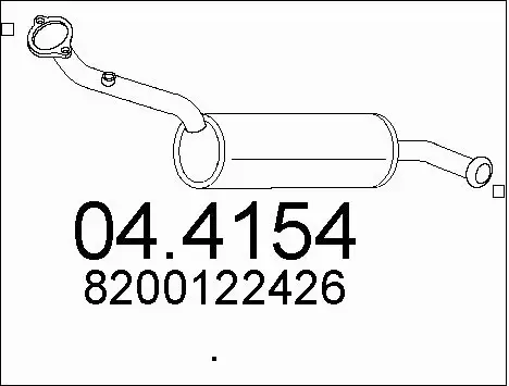 Catalytic Converter (04.4154)