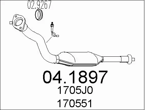 Catalytic Converter (04.1897)