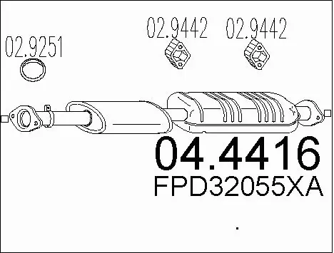Catalytic Converter (04.4416)